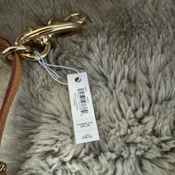 Coach Mini Denim Key Ring/ Purse Charm - Picture 3 of 4